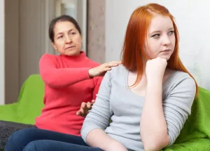 Mother explaining to daughter why Father Wants Nothing To Do With Child