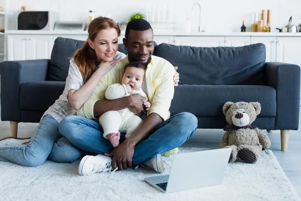 Family watching Movie About Parenting Styles