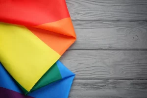 Rainbow flag symbolizing equality for marriage